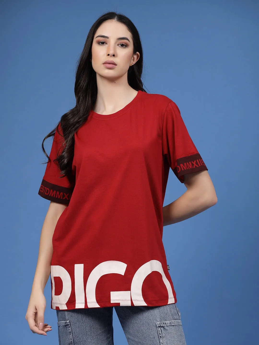 Signature Rigo Oversized Jersey T-Shirt