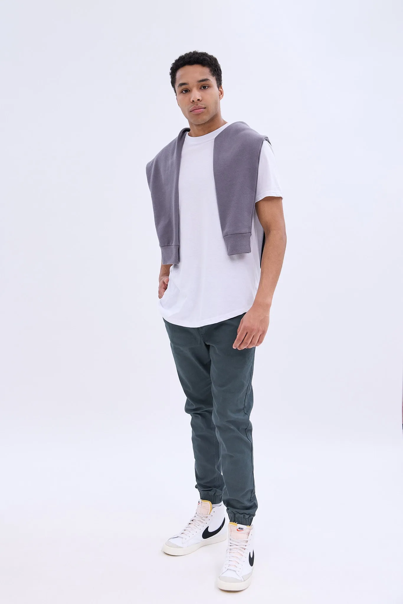 Slim Twill Jogger