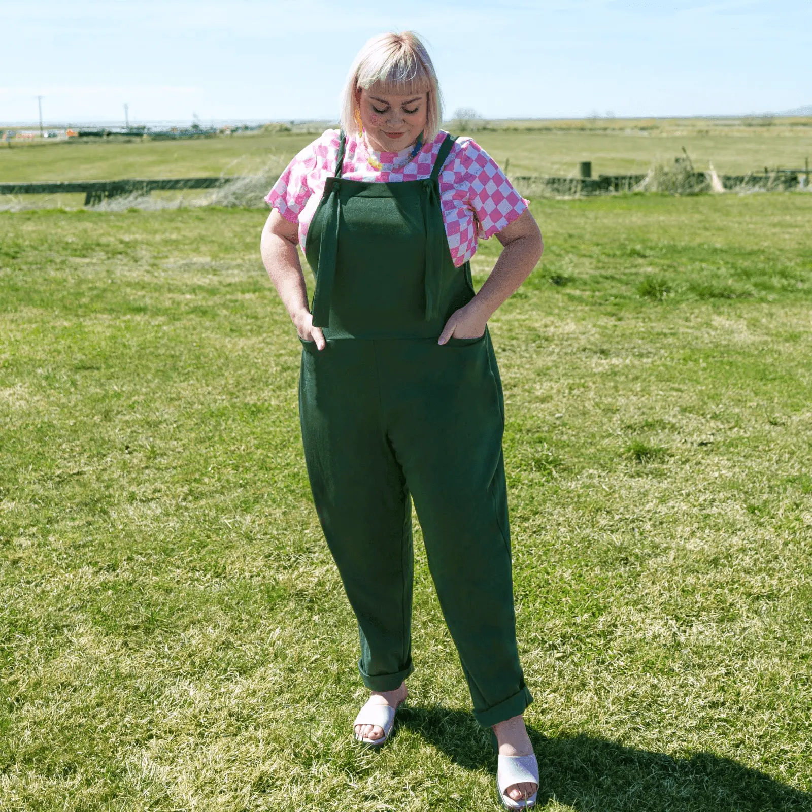 Snagaree Dungarees - Hit the Bottle Green