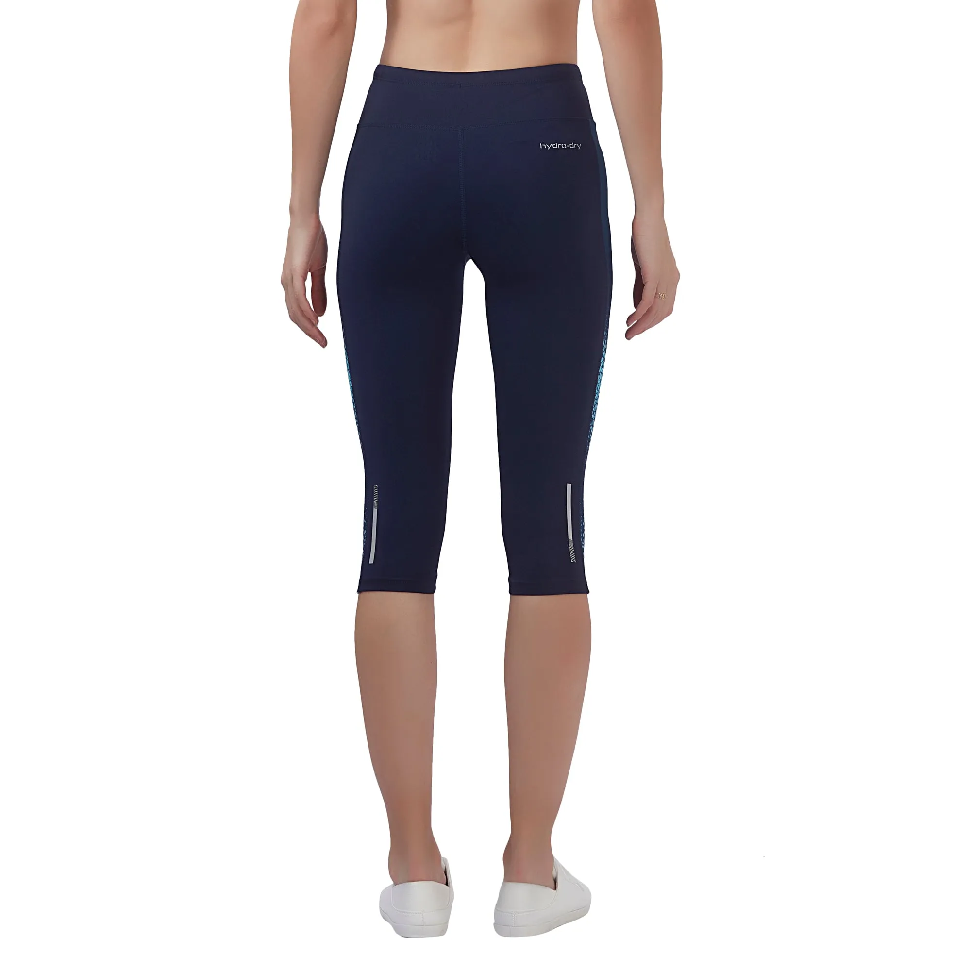 Splatter Women 3/4TH LEGGING (High Rise Waistband with hydro-dry Tech)