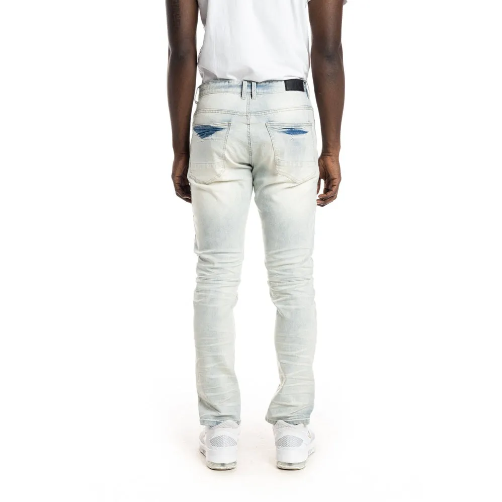 Stone Washed Basic Jeans - Norwich Blue