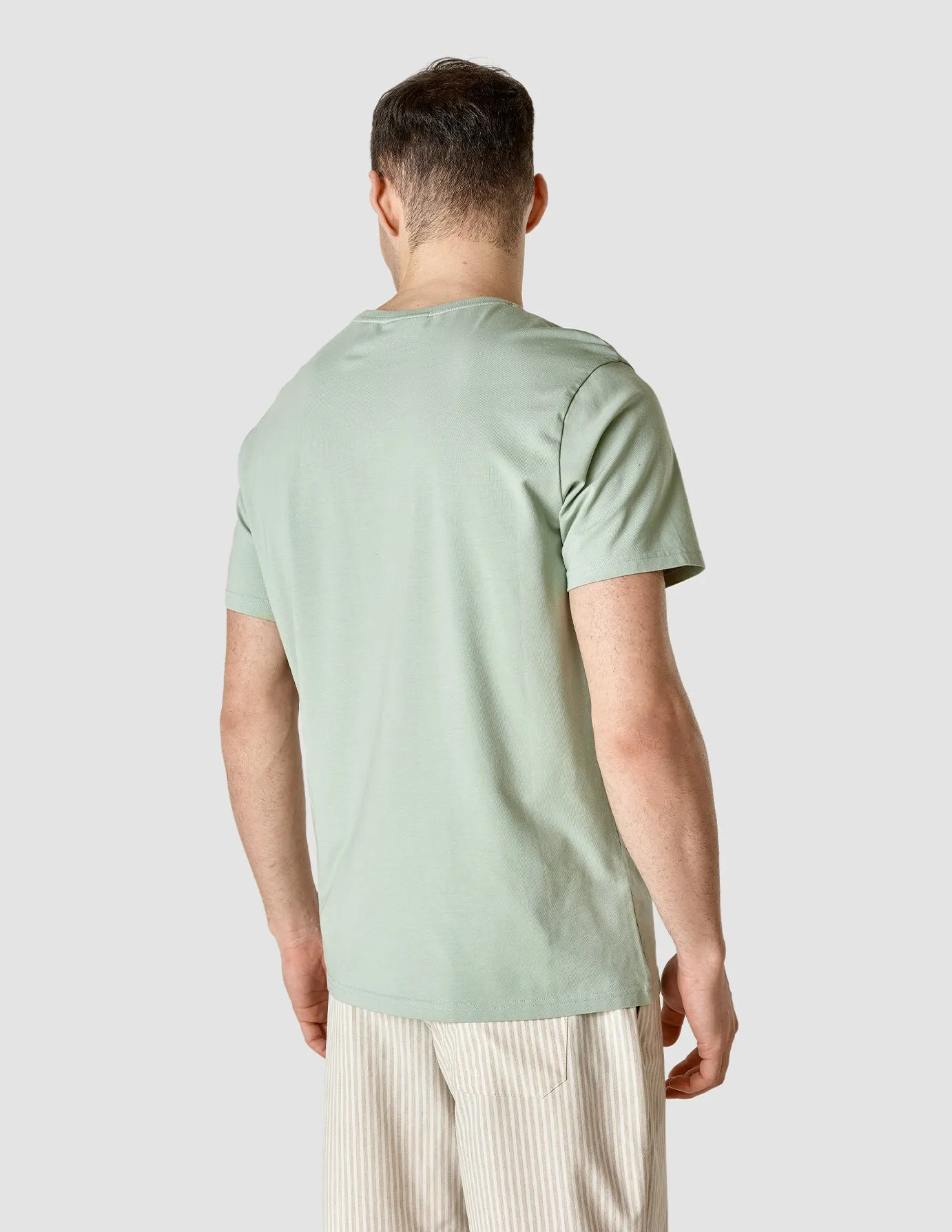 Supima T-shirt Calm Green