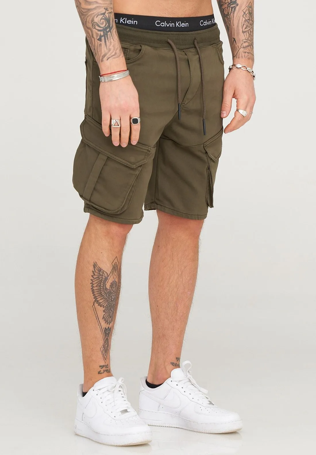 Sweat-Shorts Cargo GF-79039 Khaki