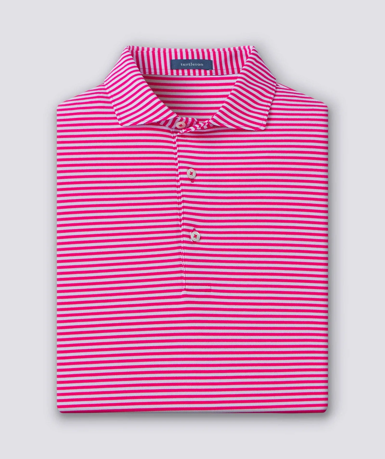 Tanner Stripe Performance Polo - Closeout