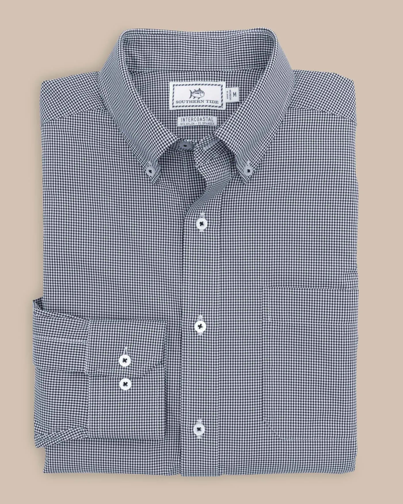 Team Colors Gingham Intercoastal Sport Shirt