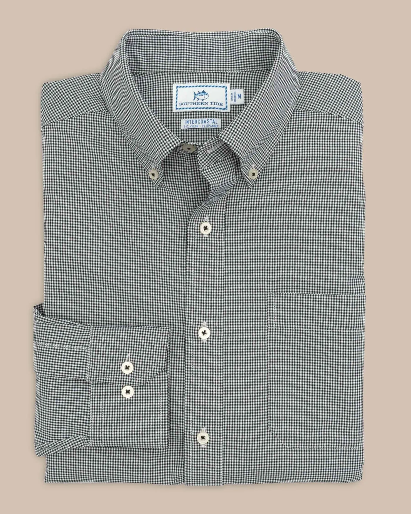 Team Colors Gingham Intercoastal Sport Shirt