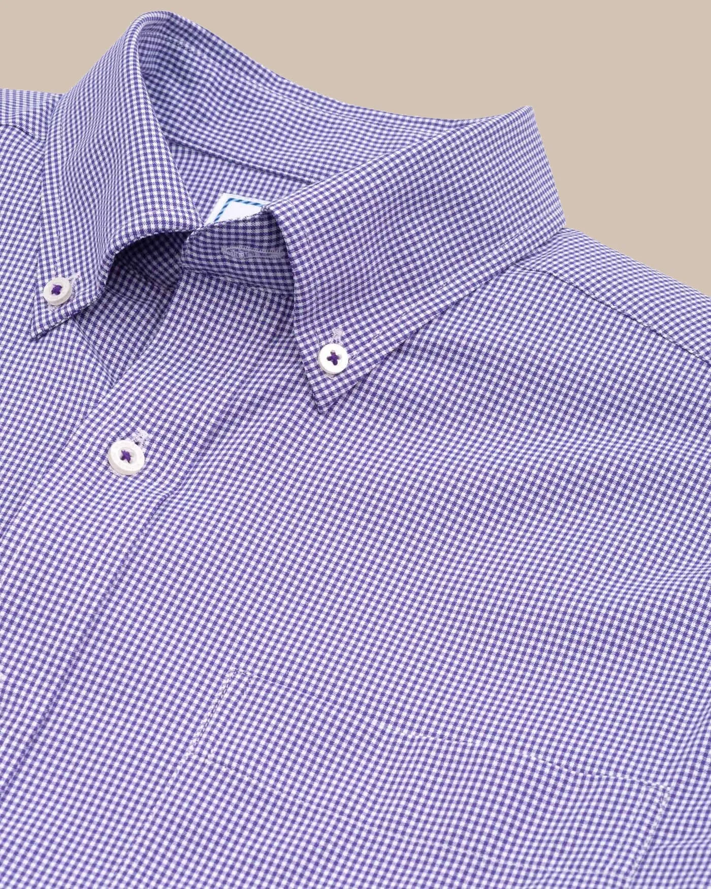 Team Colors Gingham Intercoastal Sport Shirt