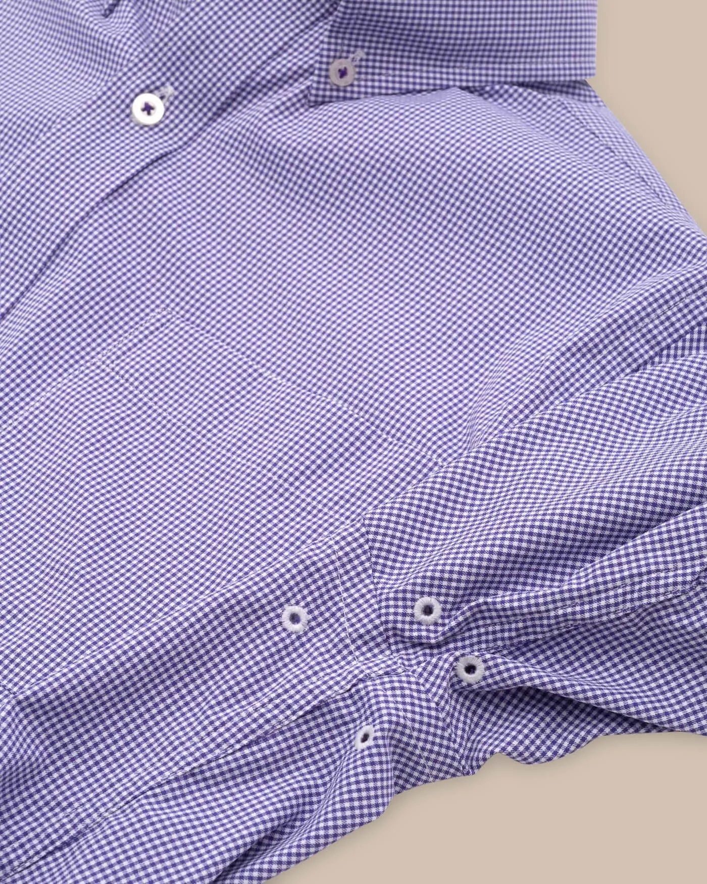 Team Colors Gingham Intercoastal Sport Shirt