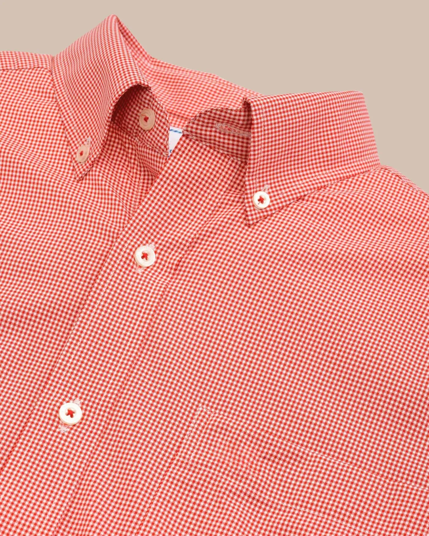 Team Colors Gingham Intercoastal Sport Shirt