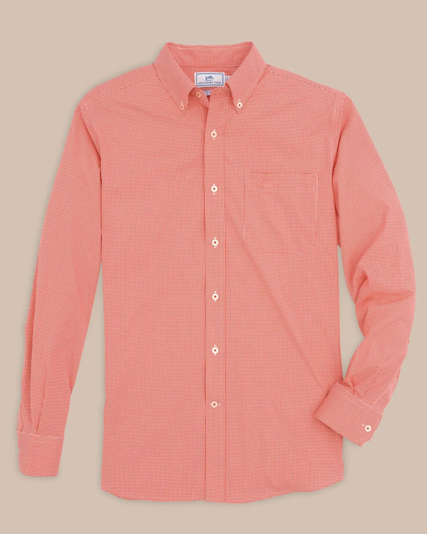 Team Colors Gingham Intercoastal Sport Shirt