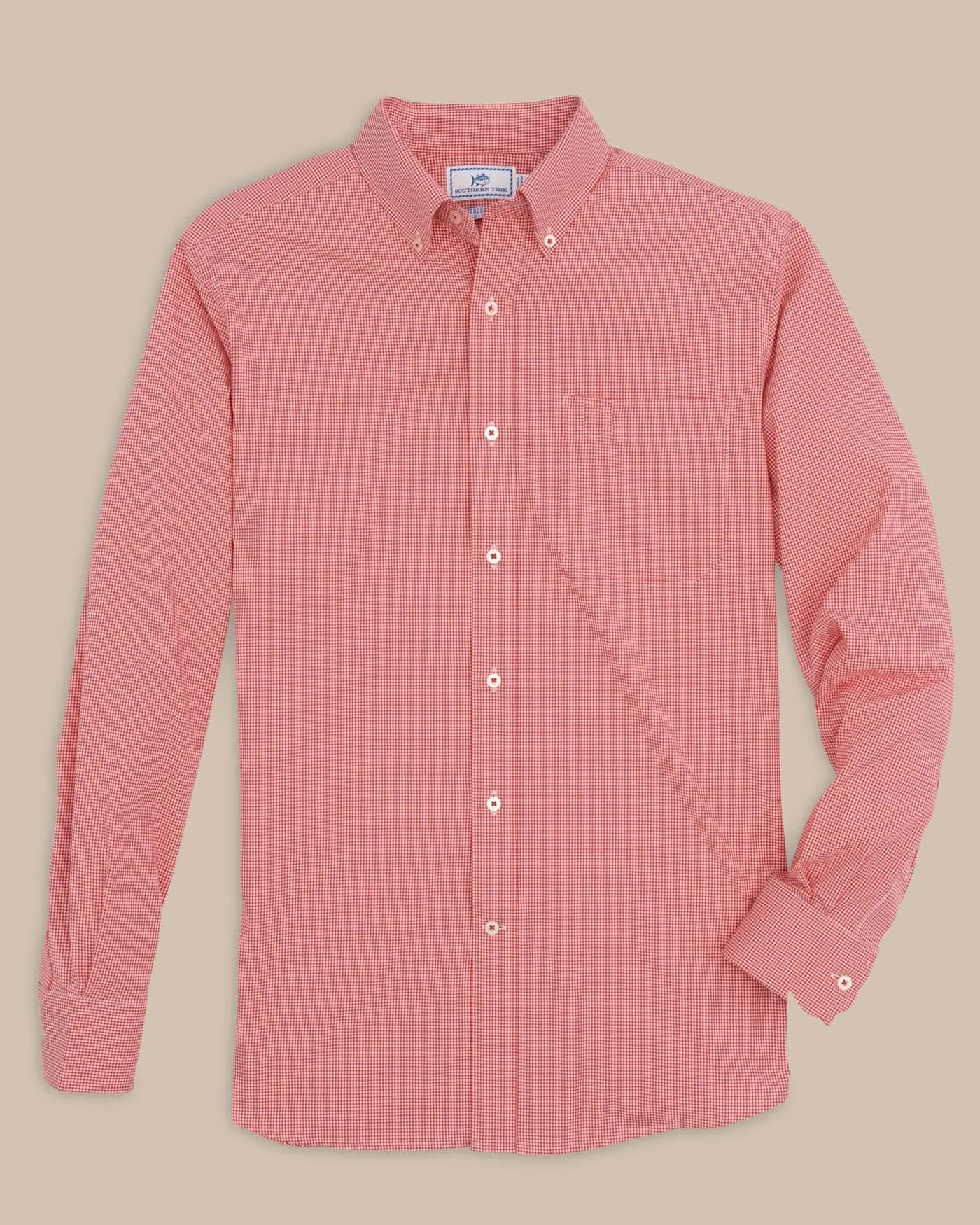 Team Colors Gingham Intercoastal Sport Shirt