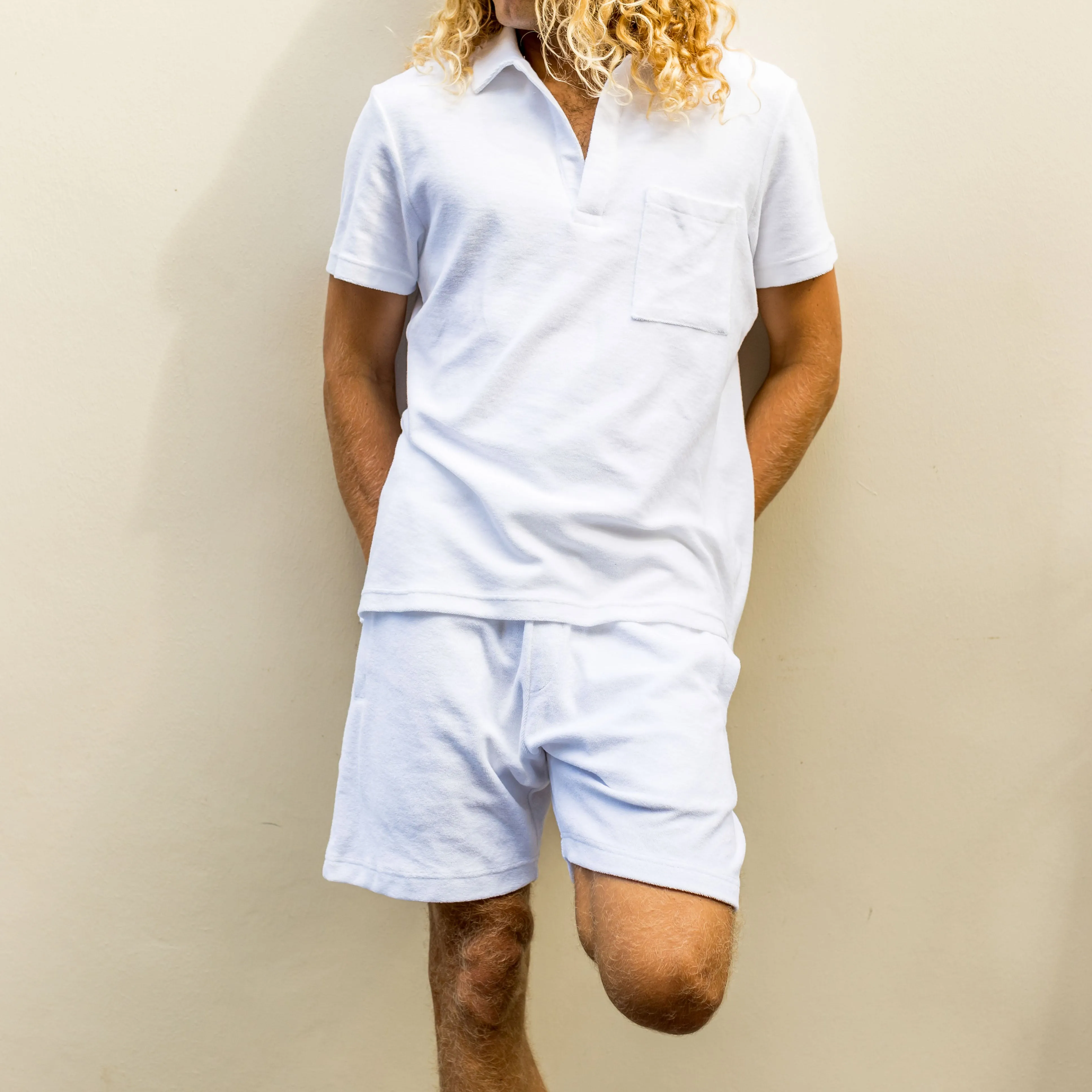 The Casa Blanca - Terry Cloth Cabana Shorts