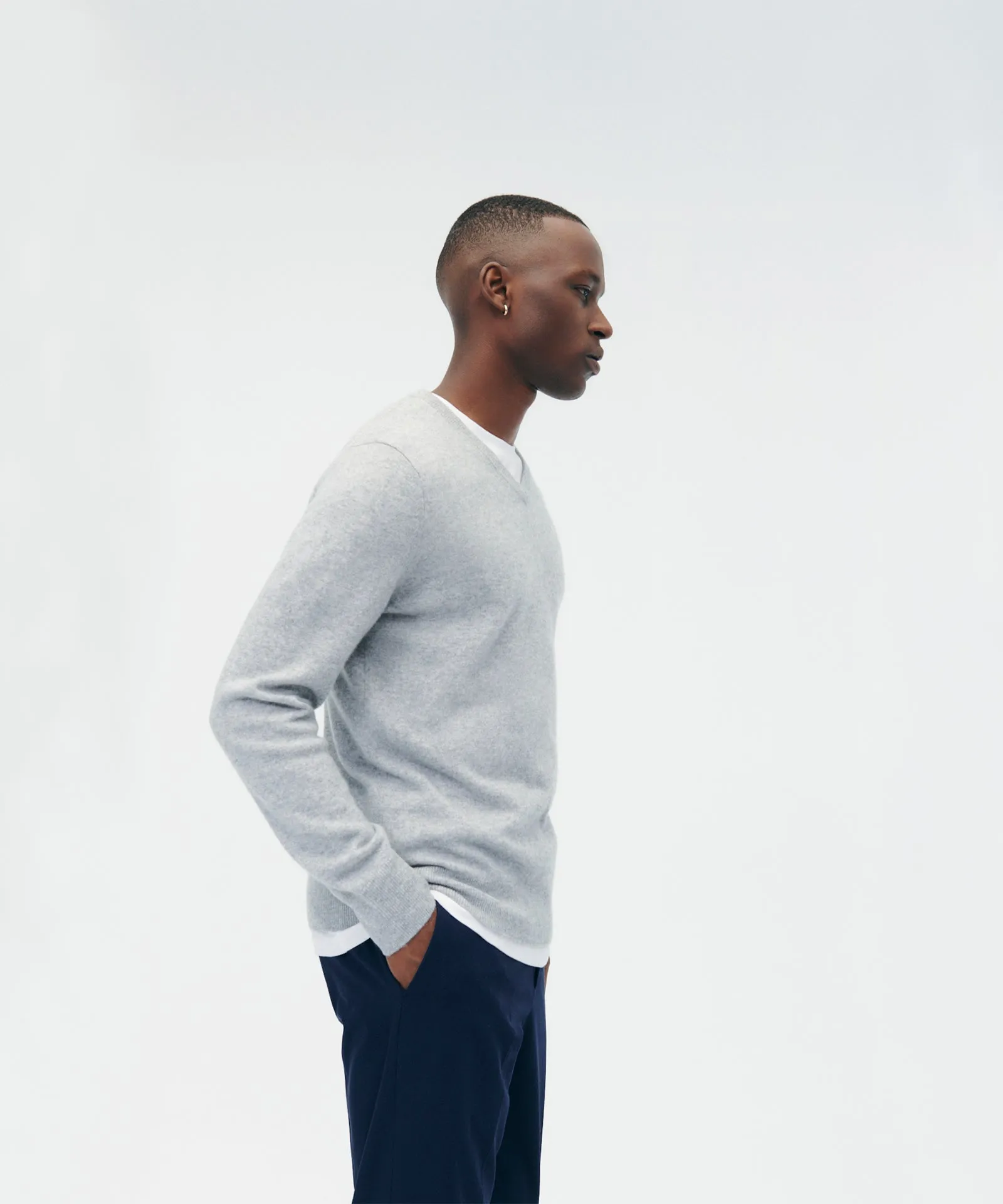 The Original Cashmere V-Neck Sweater Men's