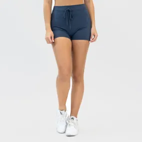 Tie Shorts - Light Navy - FINAL SALE