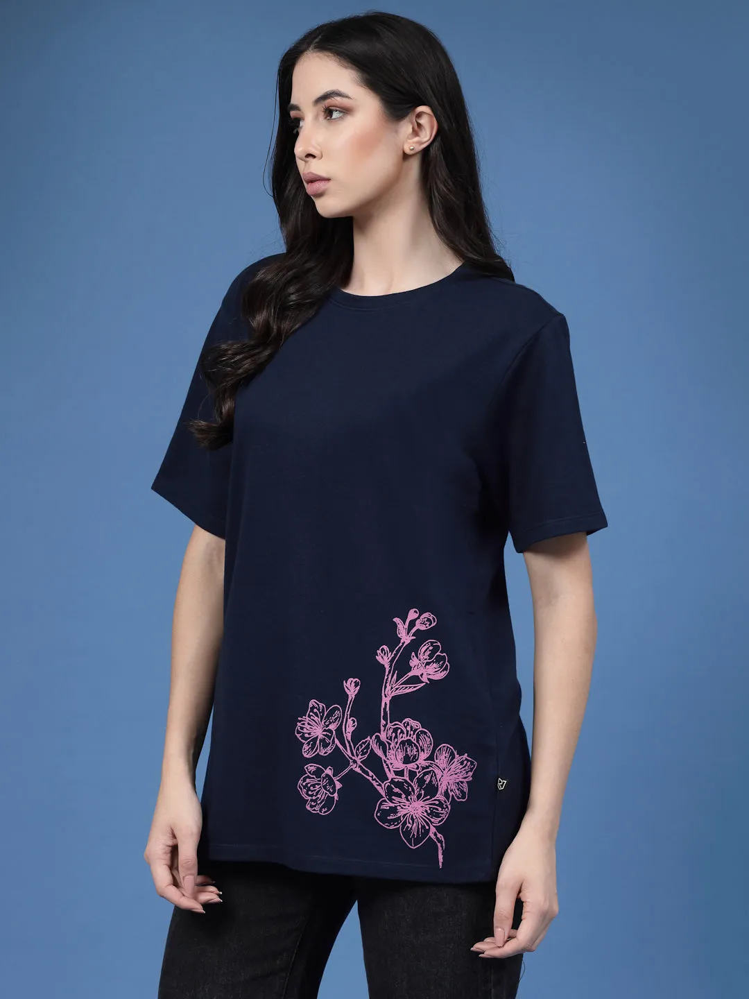 Tokyo Blossom Oversized Jersey T-Shirt