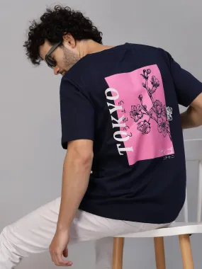 Tokyo Blossom Oversized Jersey T-Shirt