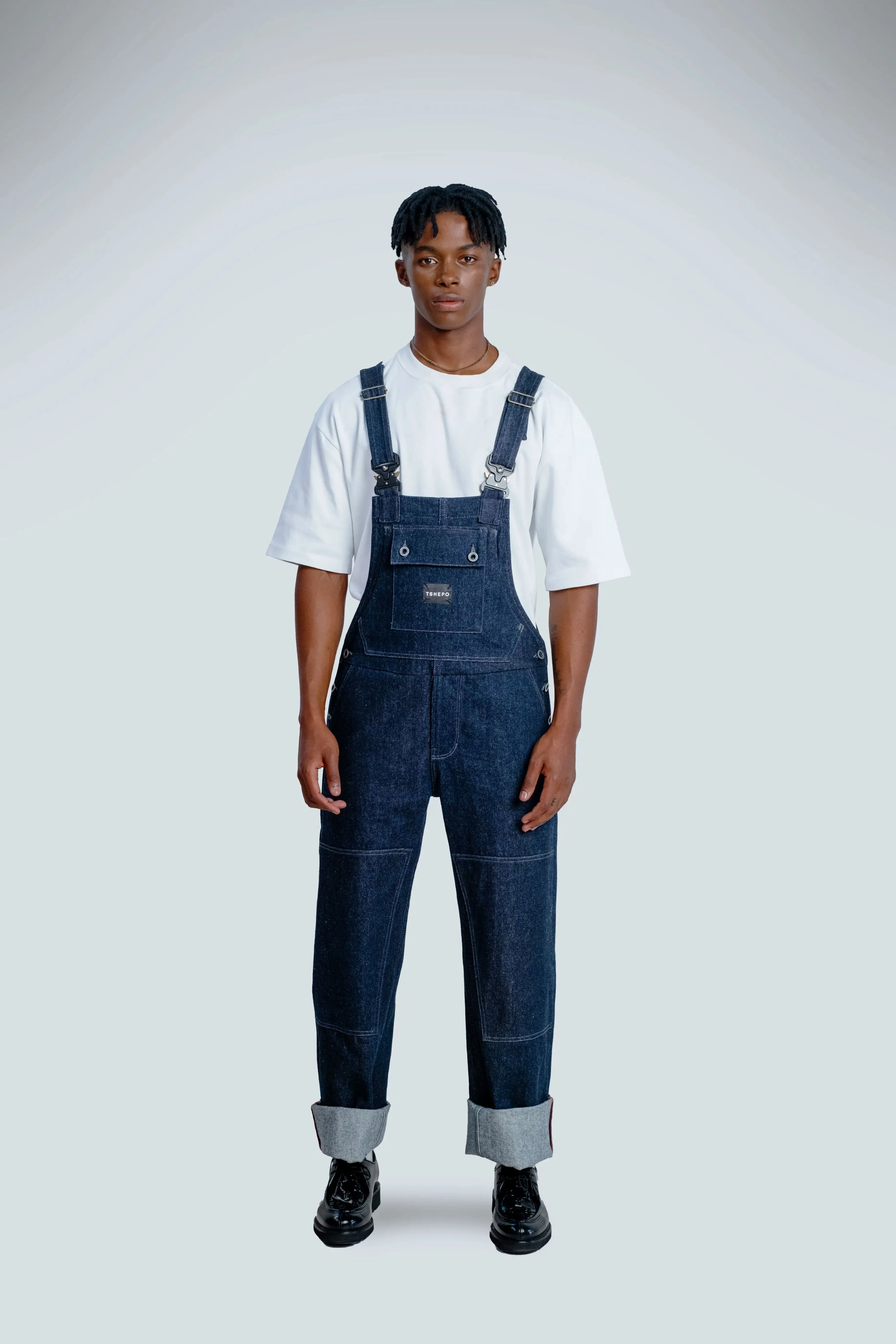 TSHEPO DUNGAREE STRAIGHT CUT, INDIGO