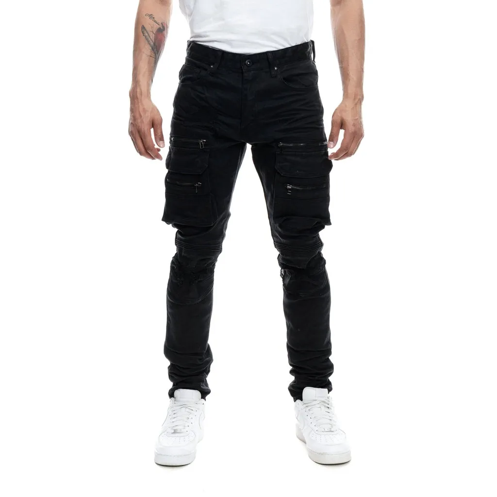 Utility Engineered  Pant - Jet Black