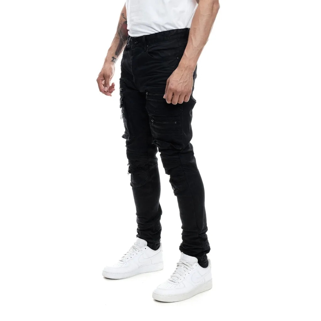 Utility Engineered  Pant - Jet Black