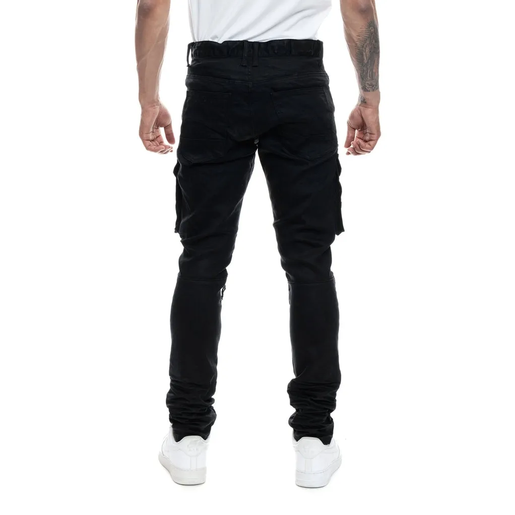 Utility Engineered  Pant - Jet Black