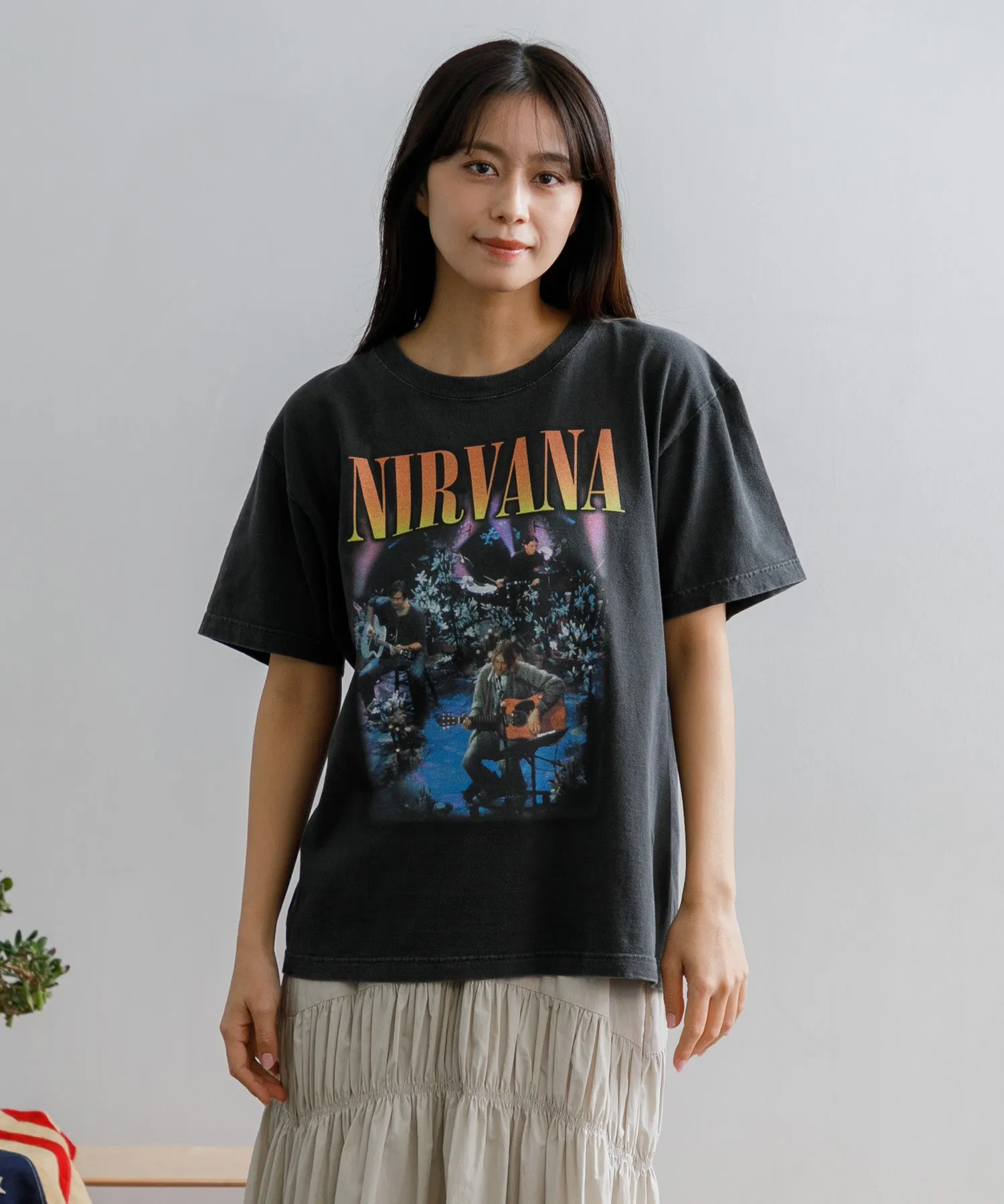 【WOMEN】GOOD ROCK SPEED / NIRVANA UNPLUGGED Tee