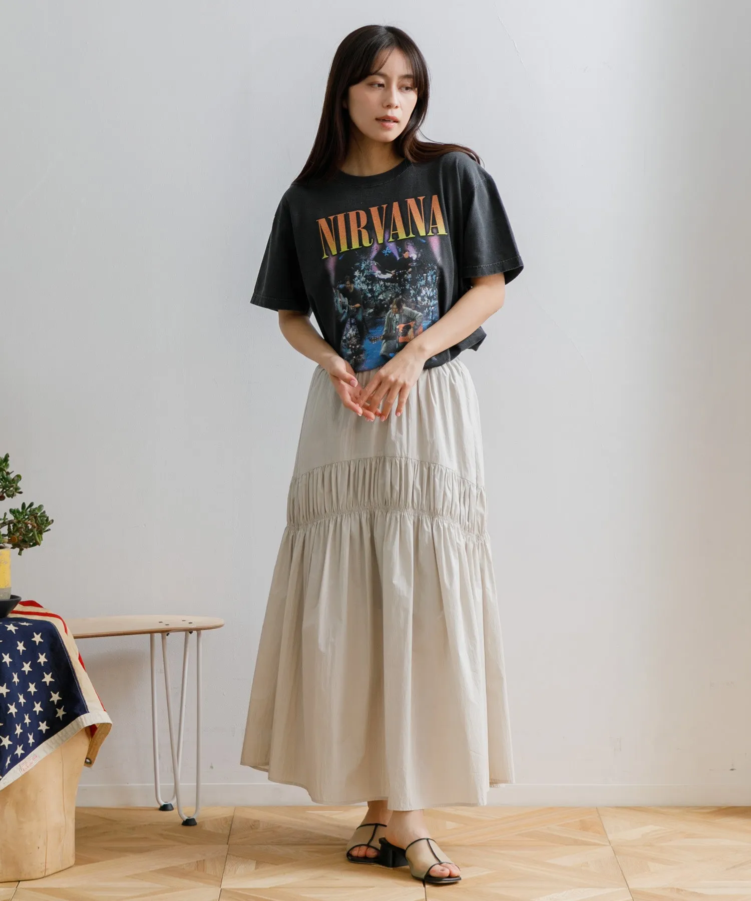 【WOMEN】GOOD ROCK SPEED / NIRVANA UNPLUGGED Tee