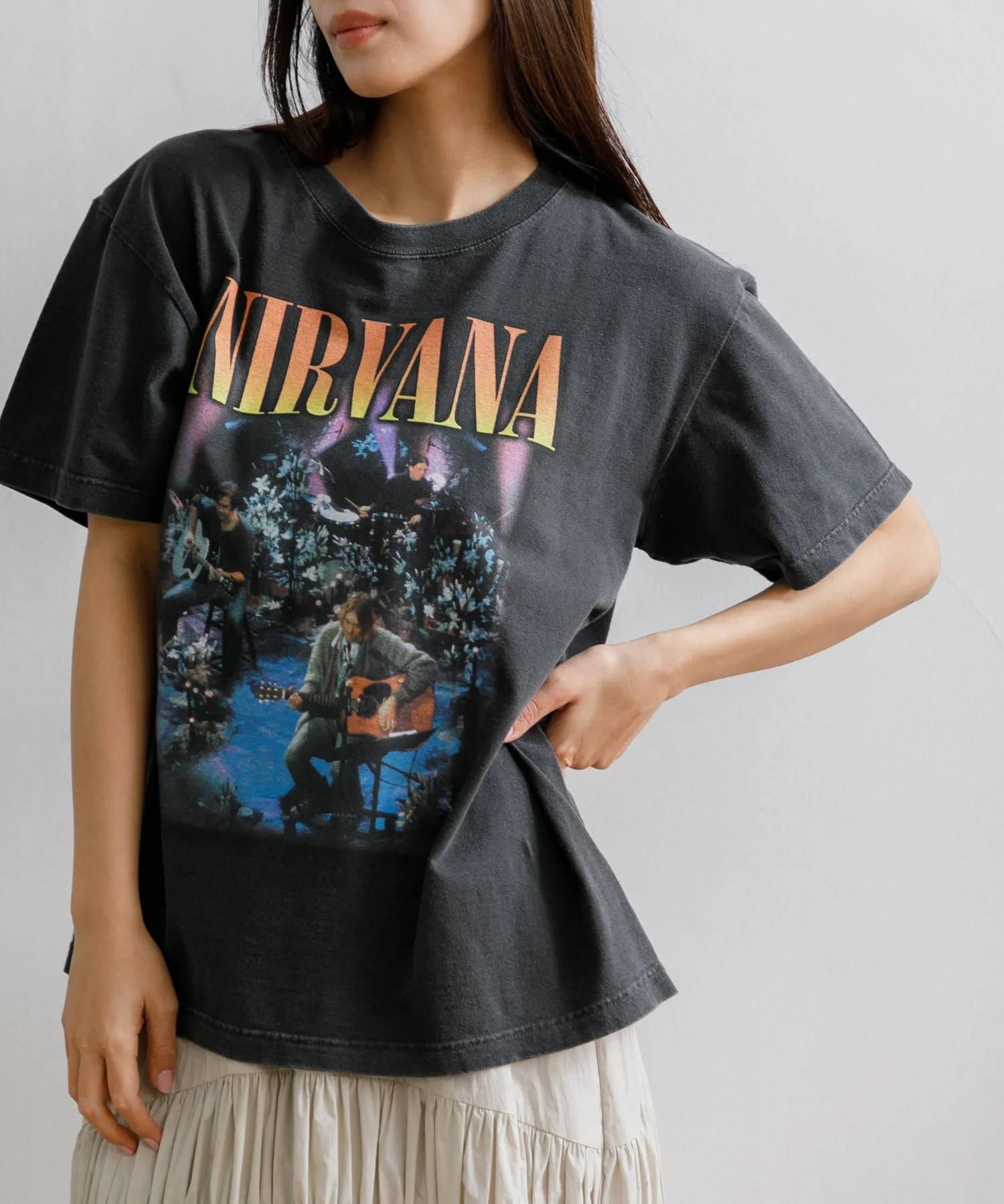 【WOMEN】GOOD ROCK SPEED / NIRVANA UNPLUGGED Tee