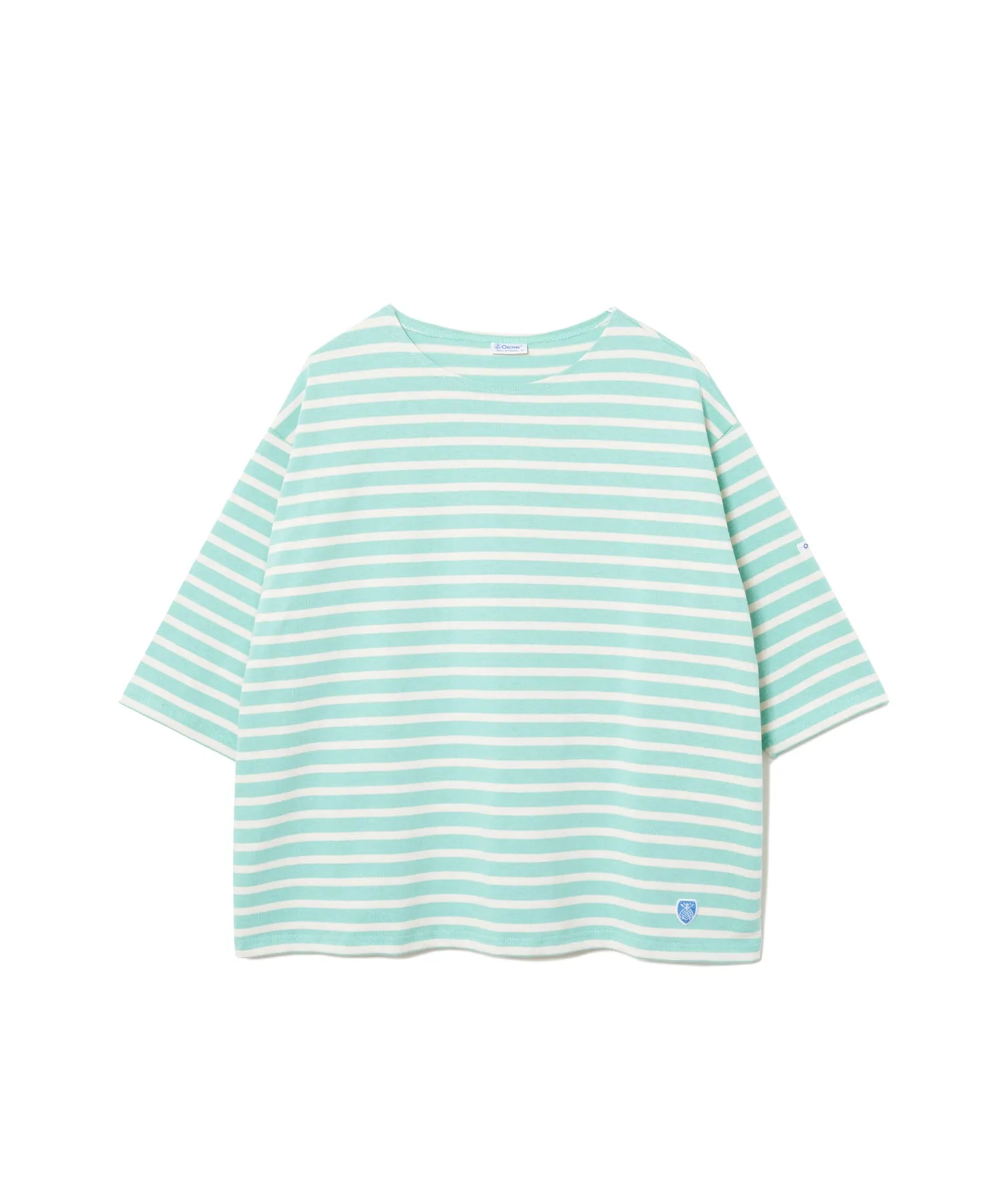 【WOMEN】ORCIVAL CREW NECK HALF SLEEVE PULLOVER