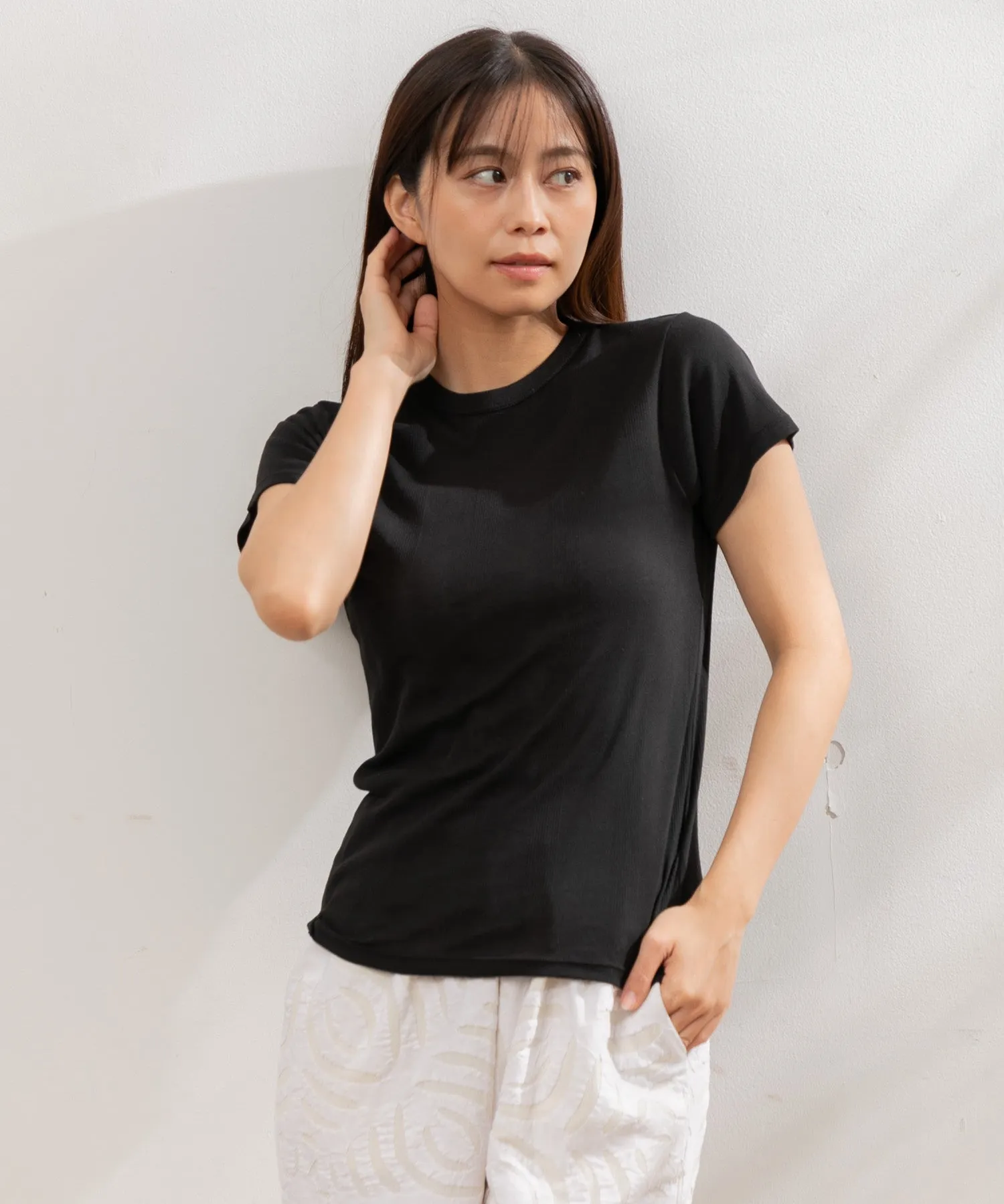 【WOMEN】Robert P’miller Light Prib Crew Tee