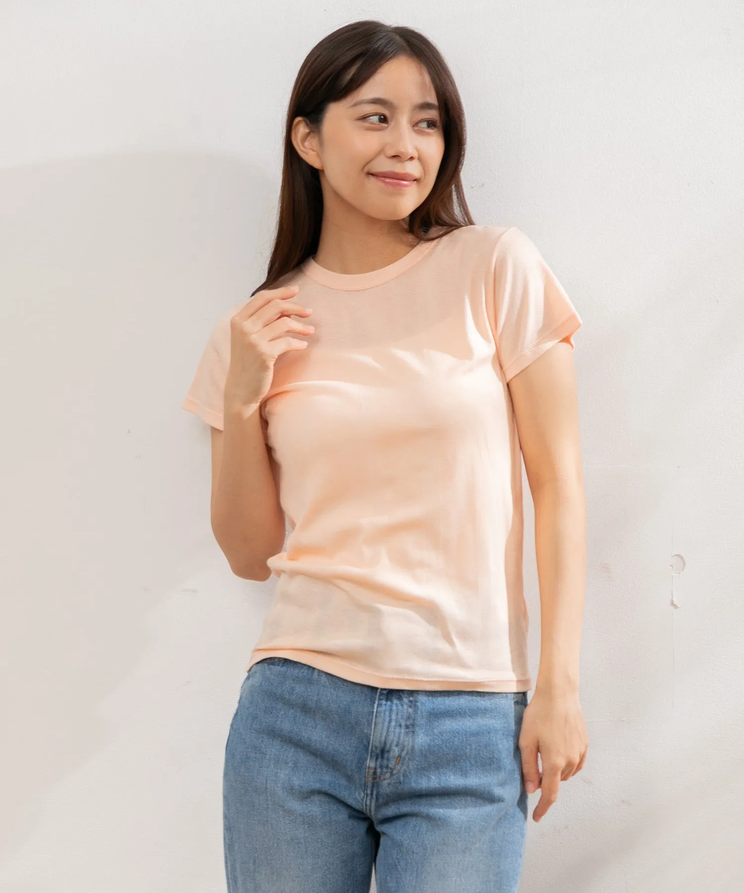 【WOMEN】Robert P’miller Light Prib Crew Tee