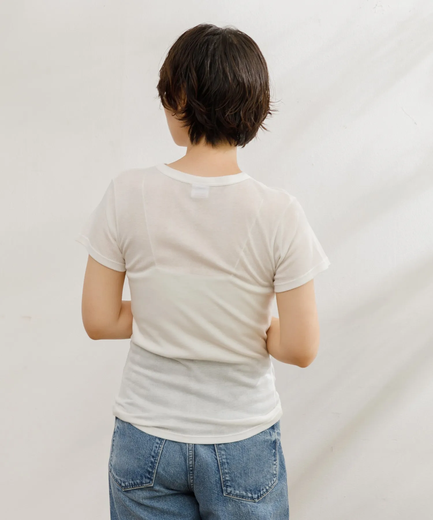 【WOMEN】Robert P’miller Light Prib Crew Tee