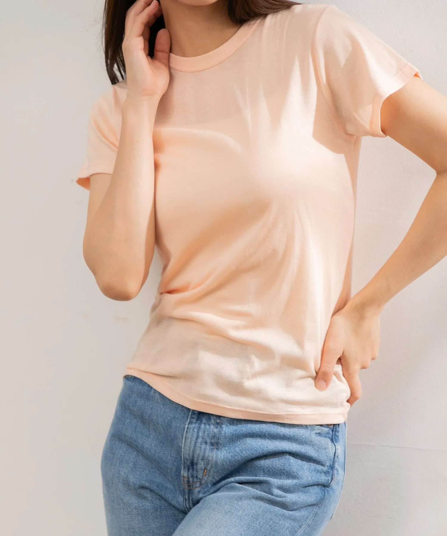 【WOMEN】Robert P’miller Light Prib Crew Tee