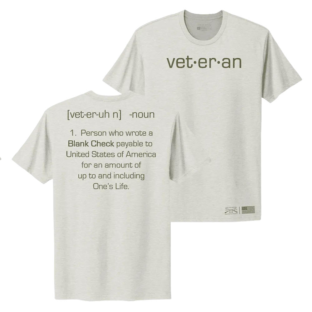 Women's Blank Check Boyfriend Fit T-Shirt - Sand