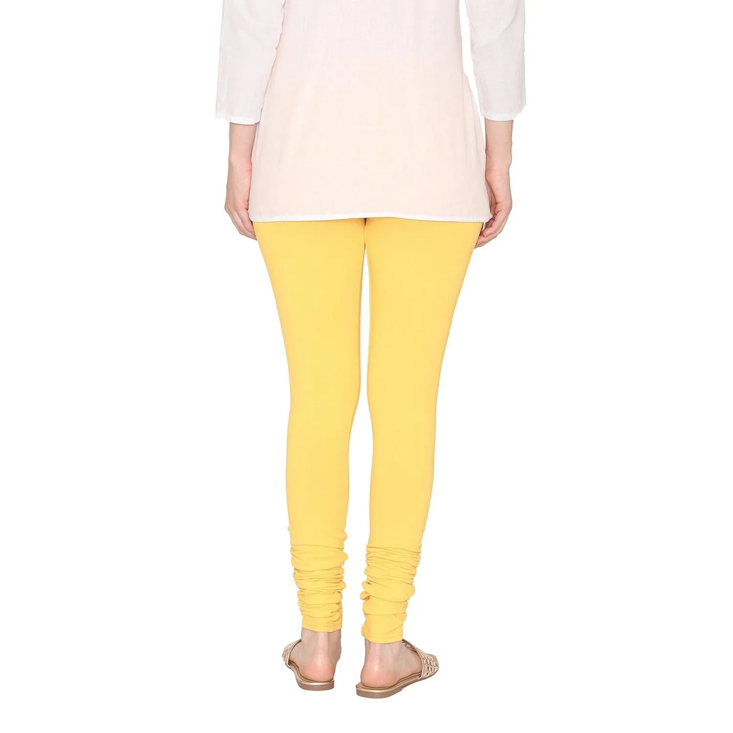 Women's Cotton Churidar leggings (Free Size) - Popcorn