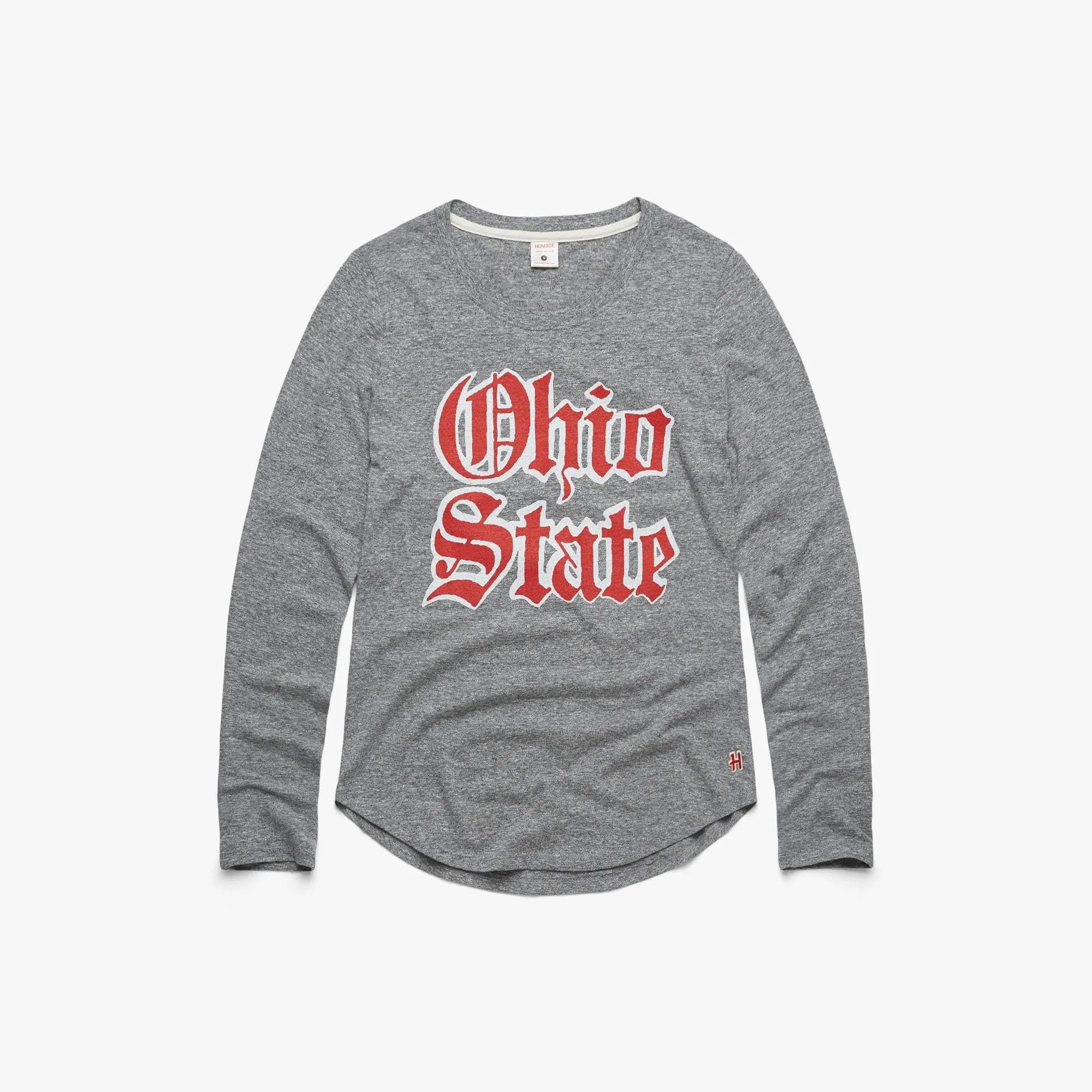 Women's OSU Olde English Long Sleeve Tee