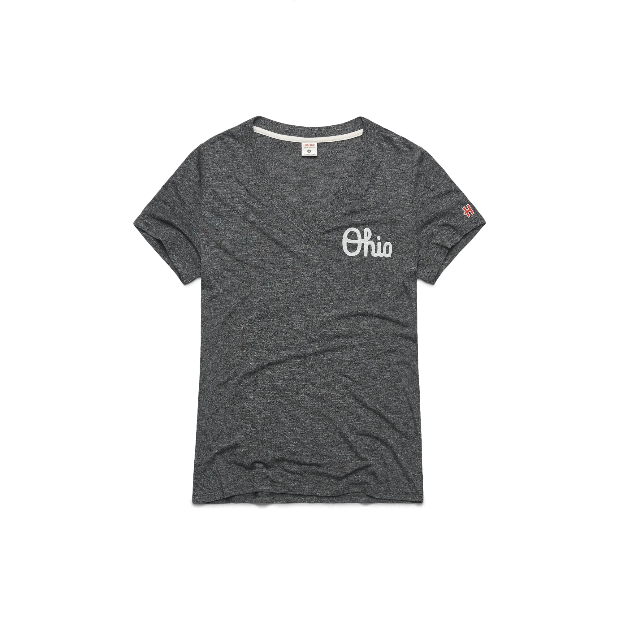 Women's Script Ohio V-Neck