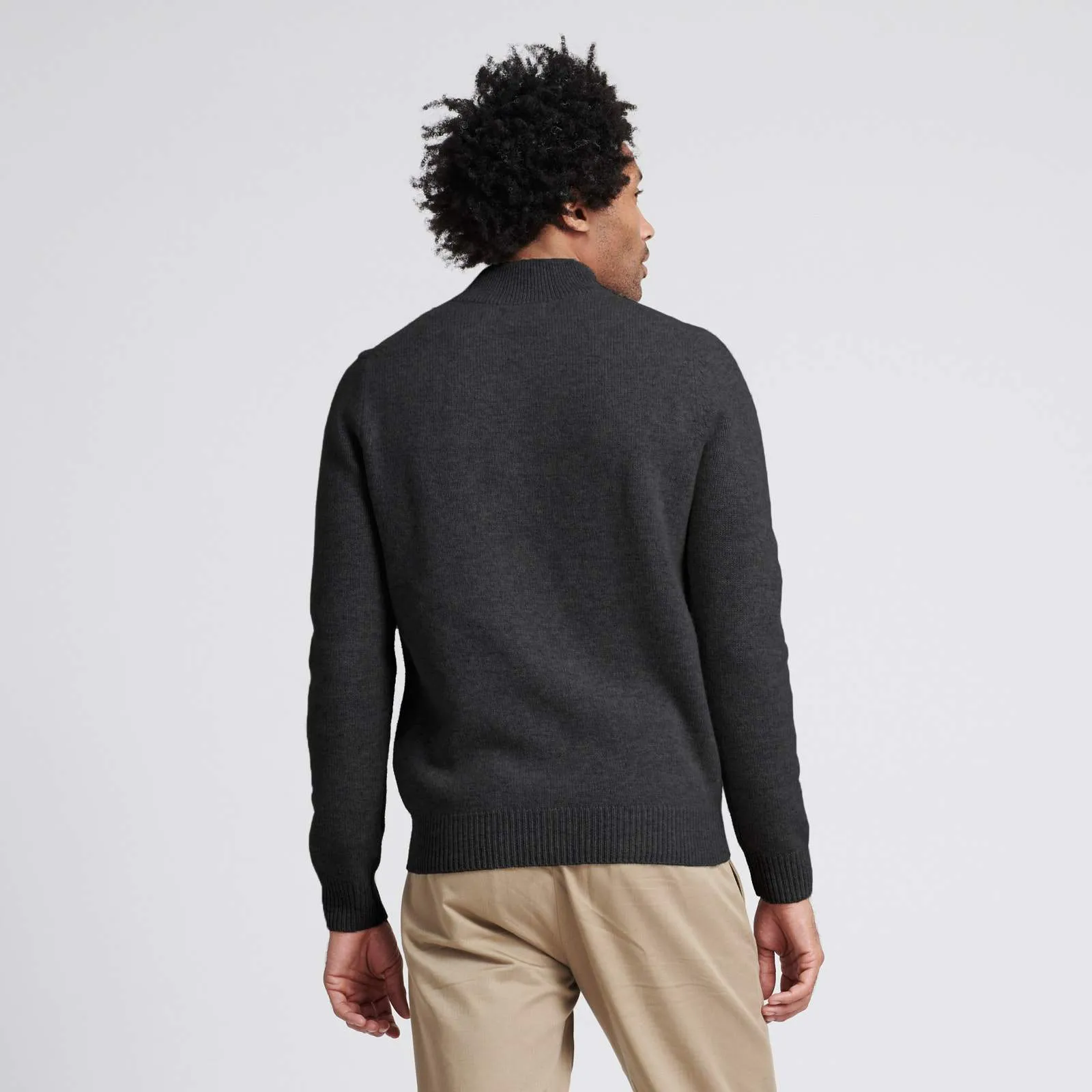 Wool Cashmere Quarterzip