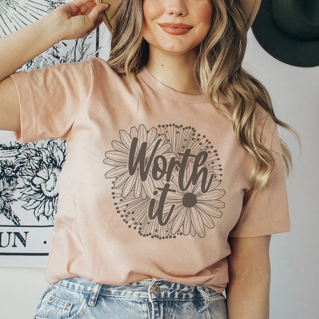 Worth It Graphic T-Shirt - IN173