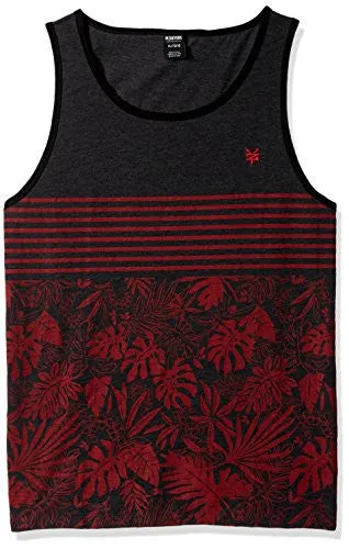 ZOO YORK MEN'S SLEEVELESS PHASE TANK TOP, MACHINE RED, X-LARGE